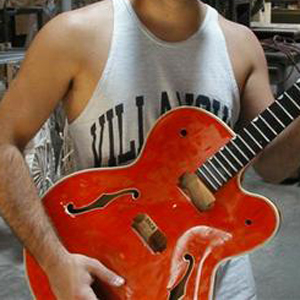 Jerry with guitar